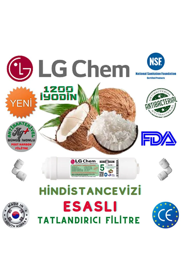 Lg Chem Gold Plus Gümüş Iyonlu-alkali-mineral Filitreli 12 Lt.14 Aşama Su Arıtma Cihazı